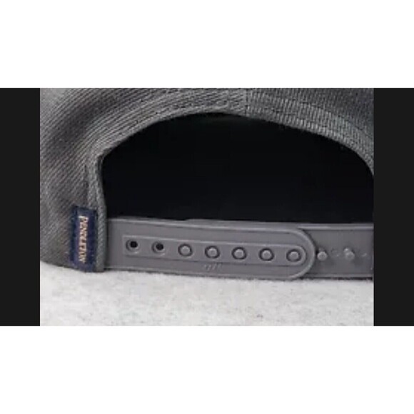 Pendleton Classic Yupoong Hat One Size Gray Snapback Blue Patch Wool Blend Cap - Picture 7 of 10